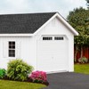 Melkus Shed Window 10"x29" 2 Pack Transom Window Fixed Design