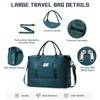 Travel Duffel Bag with Shoes Compartment, Overnight Weekender Bags for