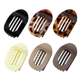 6 pieces for the hair pin for women, hair styling accessories for women, hair pin made of plastic, hair pin with hairpins, non-non-slip hair pin.