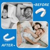 4 Pieces 2 Sizes Night Grinding Splint Soft Material Comfortable