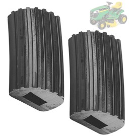 ZHIXING 2 Pack Lawn Mower Brake Pedal Pad M111056 Compatible with JohnDee-re Sabre Scott Lawn Mower Brake Pedal Pad GT262, GT275, LX172, LX173, 2148HV, 2254HV, 2354HV, S2048, S2348, S2554