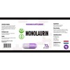 Hepatica Monolaurin 500mg 120 Vegan Capsules, Laboratory Tested, Non-GMO, No