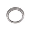 Chrome Ring for Position and Indicator Lights, Pointed Design -