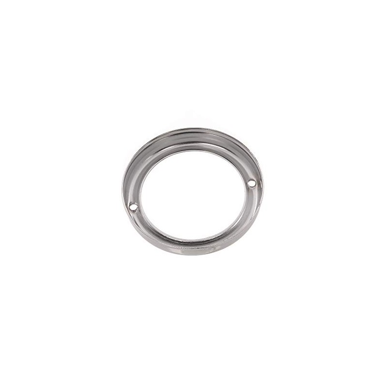 Chrome Ring for Position and Indicator Lights, Pointed Design -