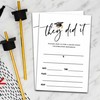 Buildinest They Did It Graduation Invitation 20 Graduation Announcements Graduation