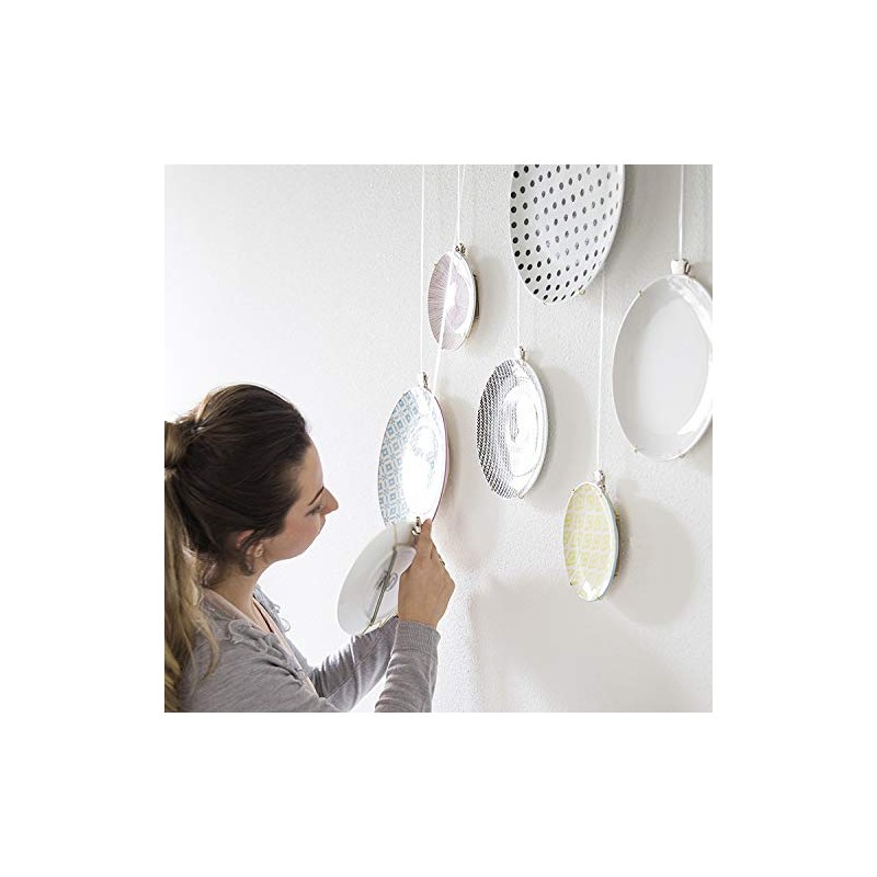 STAS Zipper - Picture Hanging Hooks for Perlon Cords or