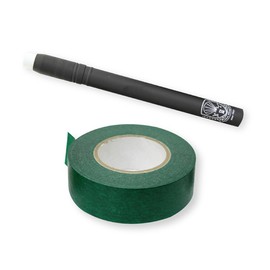 Nippon Rikaku STB-18-GR Tape Chalkboard, 0.7 inches (18 mm), Green