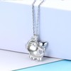 Sterling Silver Animals Pendant Necklace Cute Animal Lover Jewelry Birthday