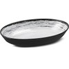 BRUNNER 0830067N.C3S Oval Bowl Melamine Stone Touch, Oval Servig Bowl