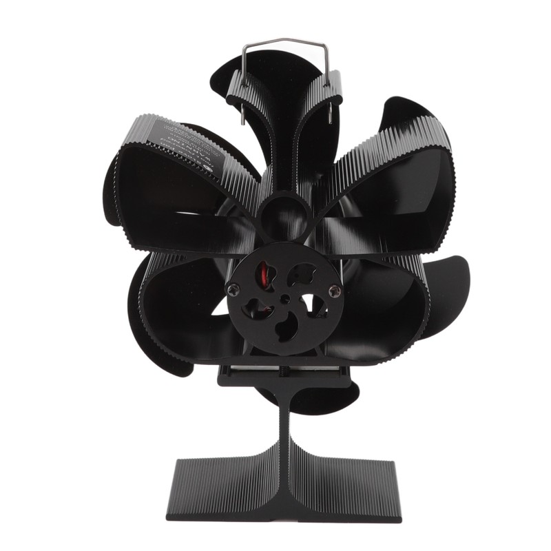 Stove Fan 6 Blades Greater Air Volume Low Noise Operation