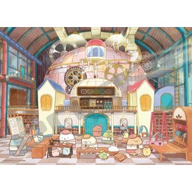 Jigsaw Puzzle Movie Sumikko Gurashi Tsugihagi Factory Mystery Sumikko in the Work 500 Piece (500-555)