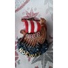Norway Viking Ship Sculptured Magnet