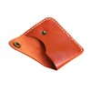 Handmade Minimalist leather Card Case Wallet Front Pocket Card Holder