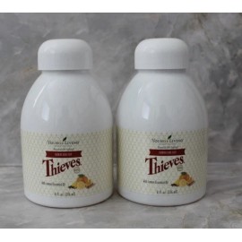 Young Living Essential Oils Thieves Foaming Hand Soap (2 Pack) With (1 Pump) New Sealed Young Living