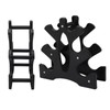 Denash Dumbbell Rack Stand,3 Tier Small Dumbbell Rack Stand,Portable Dumbbell