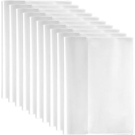 Cubierta de libro de 10 piezas Protectores lámina plástico transparente con tiras autoadhesivas mangas libros resistentes al agua y resistente a las manchas para la oficina escolar en casa