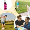 Golf Tee Holder, Golf Ball Storage with Keychains, Multi-Functional Lightweight
