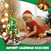 Advent Calendar 2025 Christmas Tree Building Blocks Set with LED