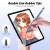 Rubber tips for Stylus Pens (15 pair, 0.2'' & 0.28'')