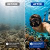 Two-Window Snorkel Diving Mask for Adults – Wide View Anti-Fog