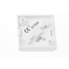 HUBER Surface-Mounted Door Bell Push 1-Way Polystyrene Door Bell Push