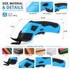 Cordless Electric Scissors – USB Rechargeable Handheld Fabric Cutter for