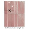 Smart Tiles Morocco Sample kit - Rabat Pink