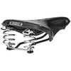 Brooks Saddles B67 Bicycle Saddle (Men's, Chrome Springs, Black)