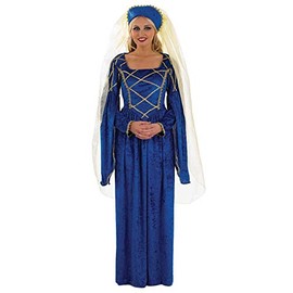 Fun Shack Renaissance Costumes For Women, Tudor Costume Women, Medieval Queen Costume Women,Lady Guinevere Costume Women, XL