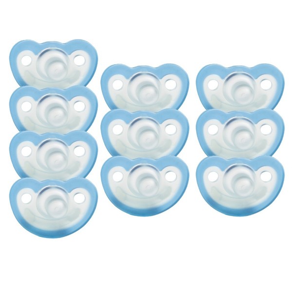 JollyPop 0-3 Months Pacifier 10 Pack Unscented - Blue