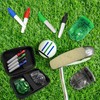 HIFQUI Precision Golf Ball Marker with Carry Case, 2 Golf