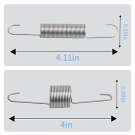 59206 - Muelle de retorno universal de 29/32 diámetro exterior, reemplazo del resorte de retorno del acelerador