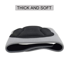 JYSW Gardening Knee Pads, Knee Protectors Home Protective Cushion with Lightweight EVA Foam Cushion, Soft Inner Liner, Easy Fit with Adjustable Straps for Cleaning Work Scrubbing Floors Pruning (M)