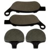Caltric Front Rear Brake Pads for Harley Davidson Fxstsse Softail