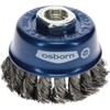 Osborn 2608151 Cup Brush M14 Knotted of Steel Wire, 0