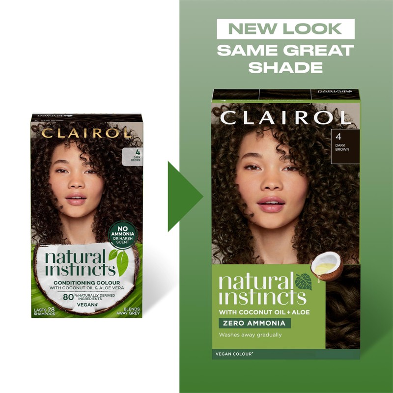 Clairol Clairol Natural Instincts Semi-Permanent No Ammonia Hair Dye, 9