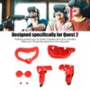 5 in 1 Silicone Cover Set for Quest 2 Includes