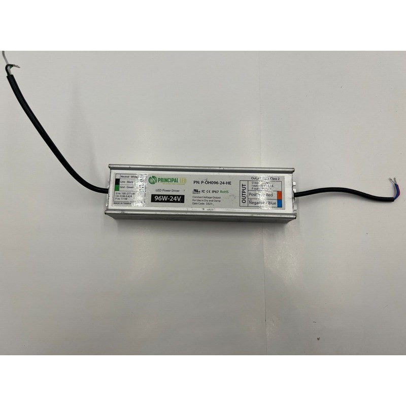 Principal LED Universal Power Supply Driver P-OH096-24-HE Class 2 96W