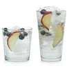 Libbey Hoops Tumbler and Rock Glass Set, Two Sized Nostalgic