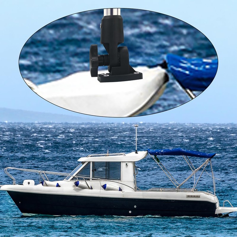 CLGMarine Stern Lights,Navigation Lights,Led All Around Anchor Light,Folding Base,USCG Certified
