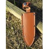 RiverView Enterprise Knife Sheath Riveted Genuine Leather - Up to