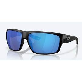 Costa Del Mar NEW Costa Del Mar FLY LINE Polarized Sunglasses Matte Black / Blue Mirror Glass