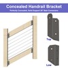 Hehdbz 2 Pair Stainless Steel 2" x 4" (1 ½"