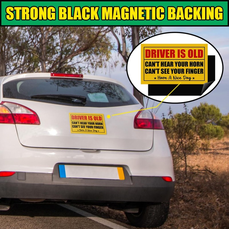 BAVAHA [7.5"x4.5"] Driver is Old Magnet Can't Hear Your Horn