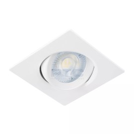 Volteck EMP-106L LED luminaire 5 W recessed square white spot directable