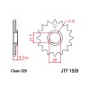 JT Front Sprocket 15 15T Tooth Kawasaki KLX230 2020-2024 KLX300