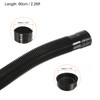 sourcing map ABS Drain Pipe Expandable Sink Tubing Flexible Drainage