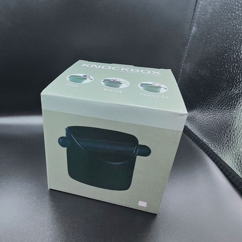 Coffee Knock Box Shock-Absorbent Durable Barista Style Espresso Knock Bin