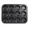 Square Muffin Pan for Home Baking – Nonstick Carbon Steel