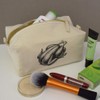 'Roast Chicken' Canvas Wash Bag/Makeup Case (CS00041757)
